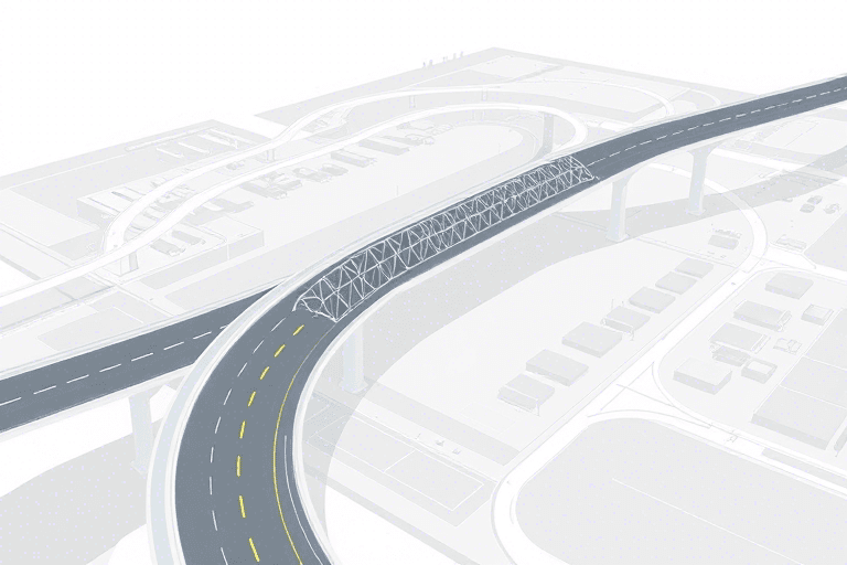 匝道桥梁施工图软件如何高效辅助设计与施工管理