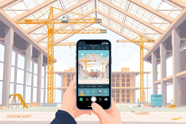 施工帐篷拍照软件好看吗？如何用它拍出专业级工地现场照片？