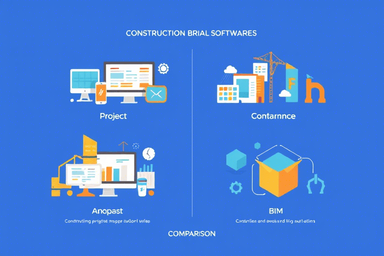施工软件对比分析图片怎么做？如何用可视化方式高效评估项目管理工具？