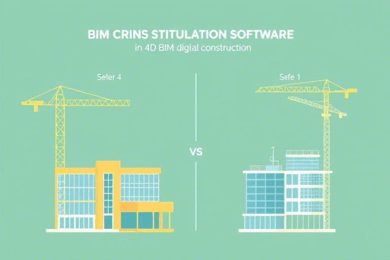BIM施工模拟软件对比：如何选择最适合工程项目需求的工具？