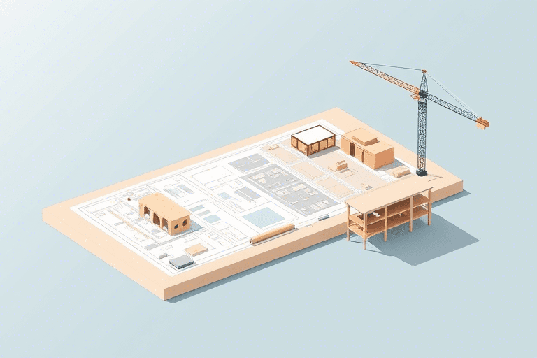 施工现场布置软件图框怎么做？教你从零开始设计专业施工平面图