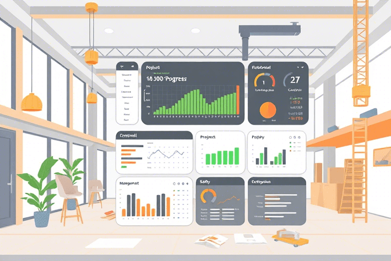 室内施工工地管理软件怎么做？如何提升效率与安全管控水平？