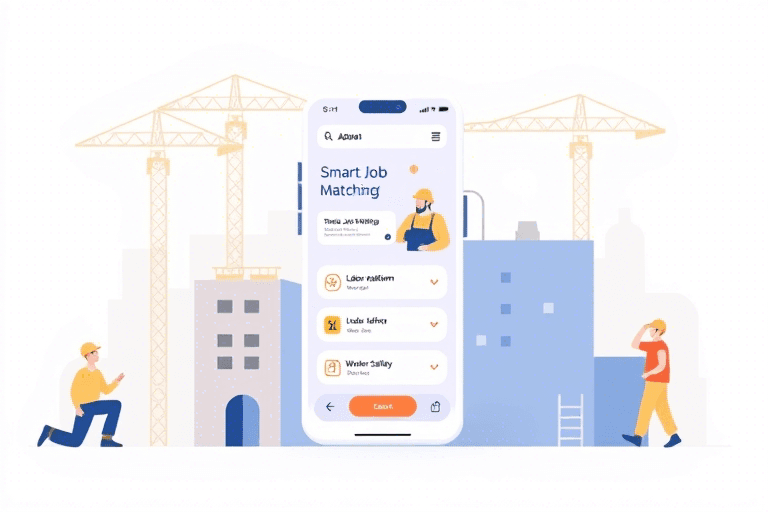 施工单位找工作软件怎么选？如何高效找到靠谱建筑岗位？