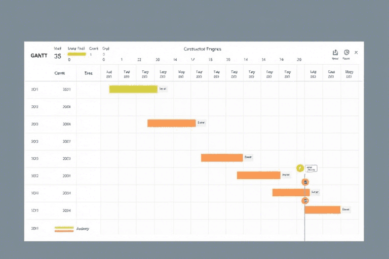绘制流水施工图软件怎么做？如何高效实现施工进度可视化管理？