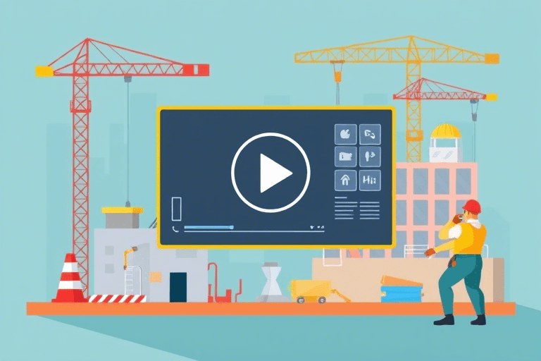幕墙施工安装视频制作软件怎么做？高效流程与实用工具全解析