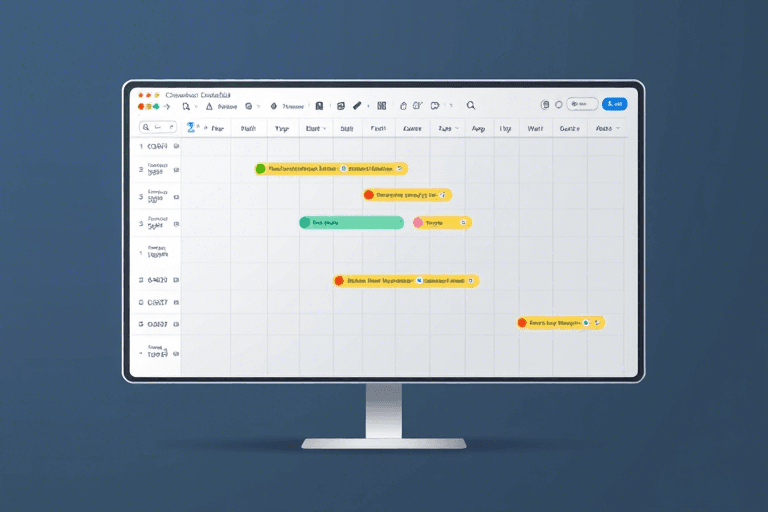 施工横道图软件Project如何高效实现项目进度可视化管理