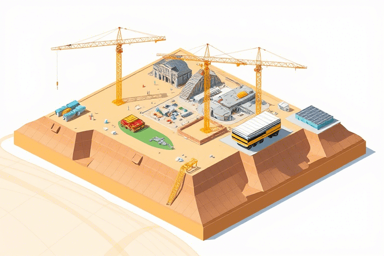 BIM施工地型模拟软件如何实现精准地形建模与施工优化