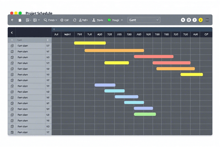 做施工横道图软件怎么做？如何高效开发建筑项目进度管理工具？