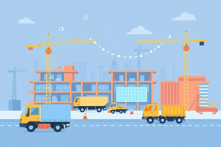 车辆智能施工管理软件如何提升工地效率与安全？