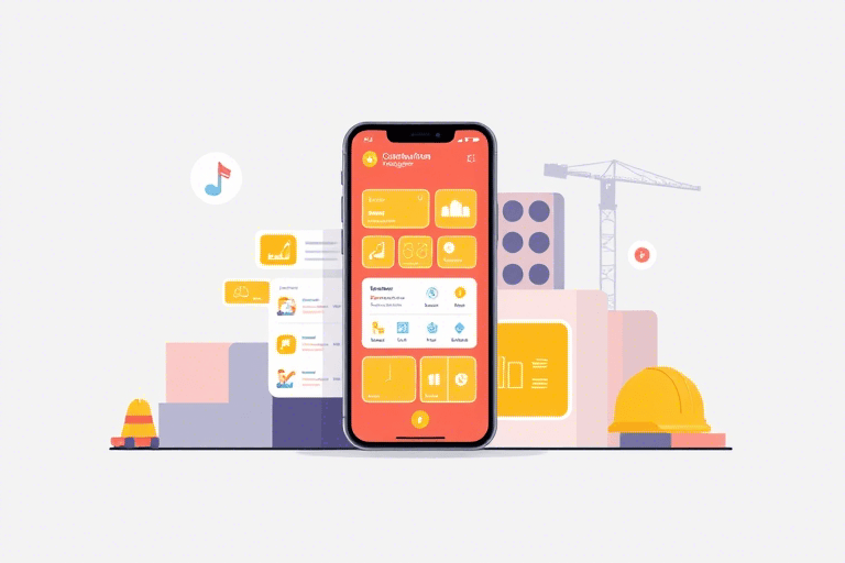 工程施工手机软件怎么做？如何打造高效、智能的施工现场管理工具？