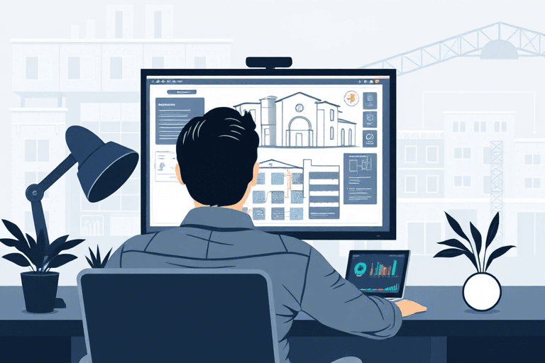 看施工图纸电脑软件怎么用？高效读懂建筑蓝图的实用指南