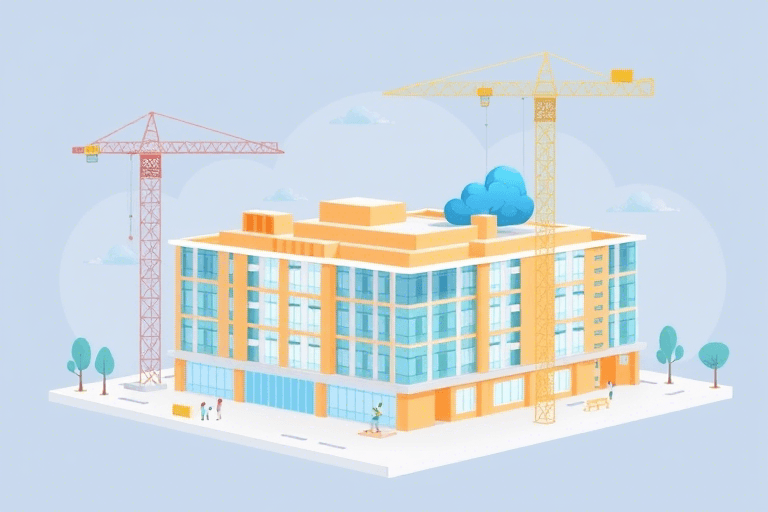 施工总平图绘制软件怎么做？如何高效完成施工现场布局设计？