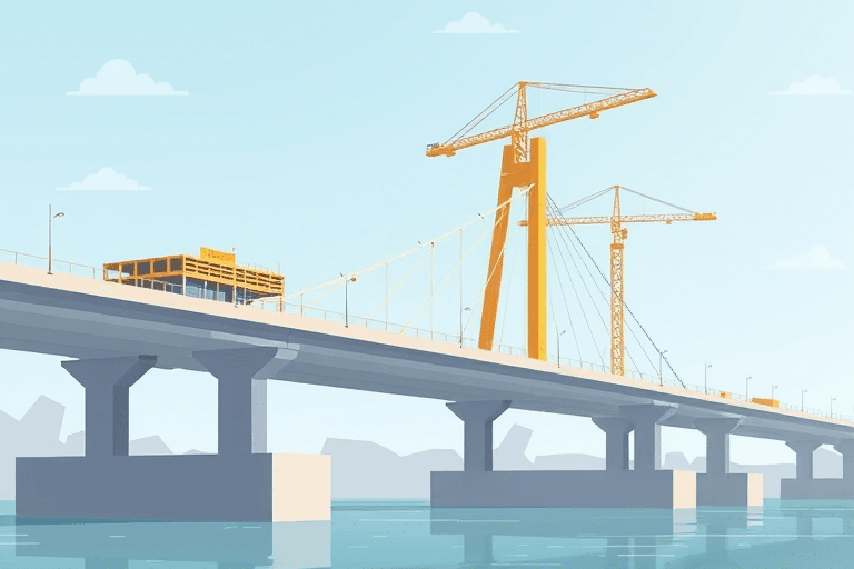 桥梁5D施工软件如何赋能智慧建造？揭秘BIM+进度+成本融合的施工新范式