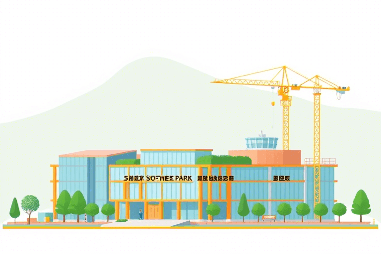 方桥软件园施工如何高效推进？全流程管理与技术创新解析