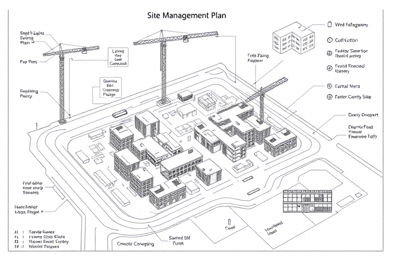 手绘现场施工图软件如何实现高效精准的施工现场图纸绘制与管理