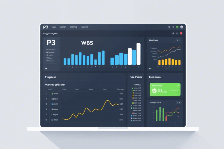 施工进度图软件p3软件如何高效制作项目进度计划与管理