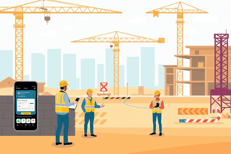 手机版施工日记软件如何助力工地管理高效化与数字化转型