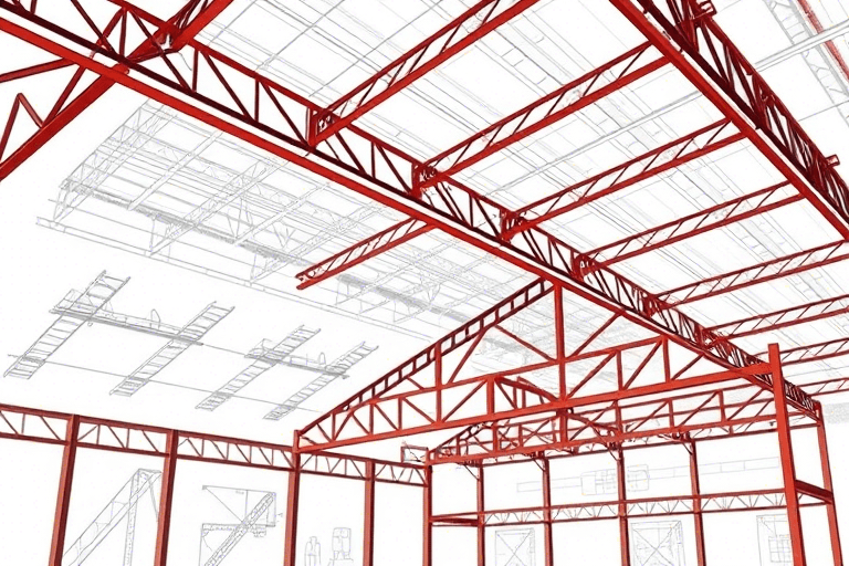 钢屋架施工图软件如何助力高效设计与精准施工？