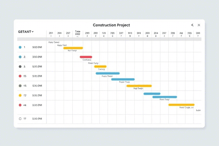 编排横道图施工软件如何助力项目管理效率提升与进度控制