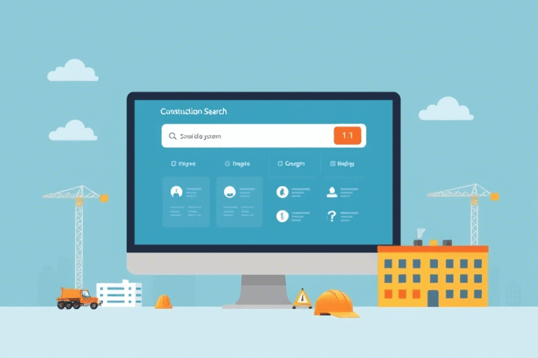 搜索施工单位的软件如何帮助工程企业高效找到合适承包商