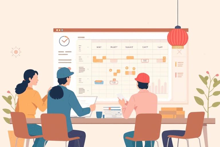 pj软件过年不施工设置：如何正确配置项目暂停与假期管理功能