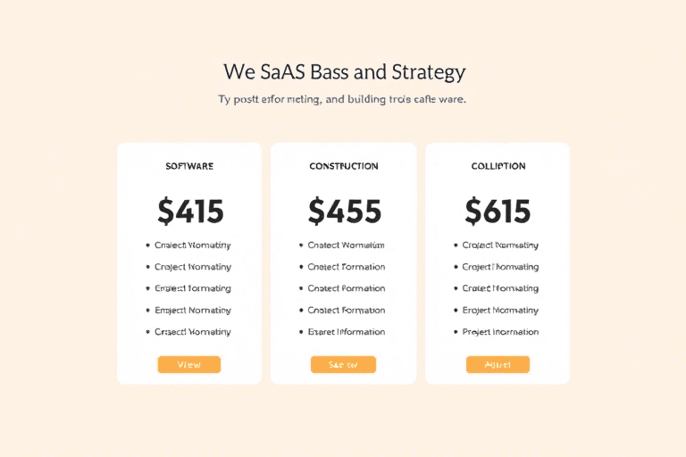 工程施工软件价格标准如何制定？企业需关注的五大关键因素