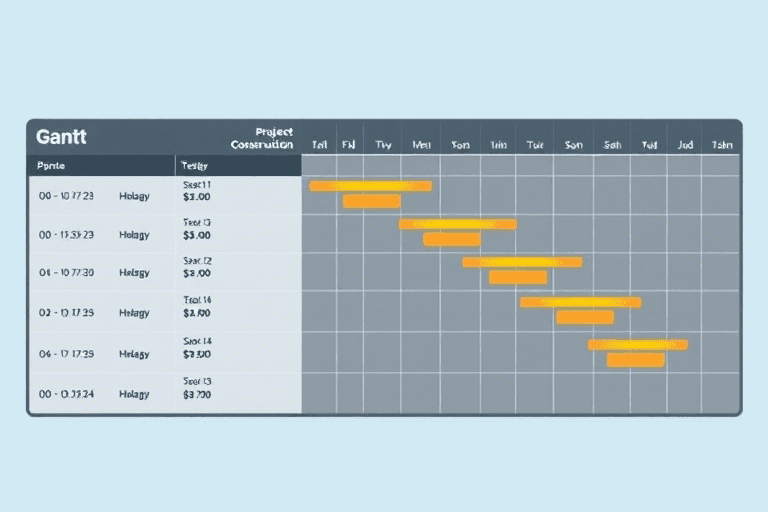 施工进度图绘画软件如何实现高效项目管理与可视化呈现