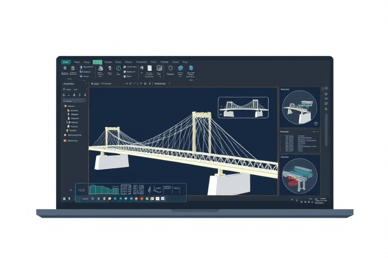 桥施工图画图软件如何助力桥梁工程高效设计与施工管理