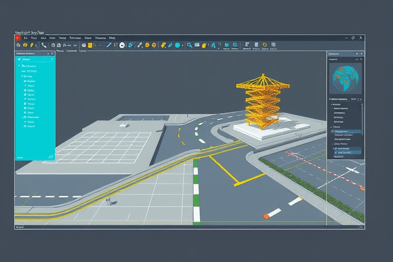 混凝土路面施工画图软件如何实现高效精准的工程设计与可视化