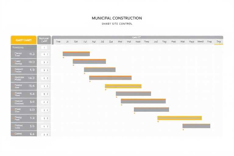 市政施工横道图软件如何助力高效项目管理与进度控制