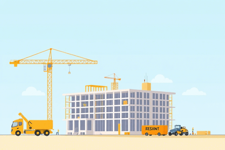 鲁班施工场区布置软件怎么做？如何高效完成施工现场平面设计与优化？