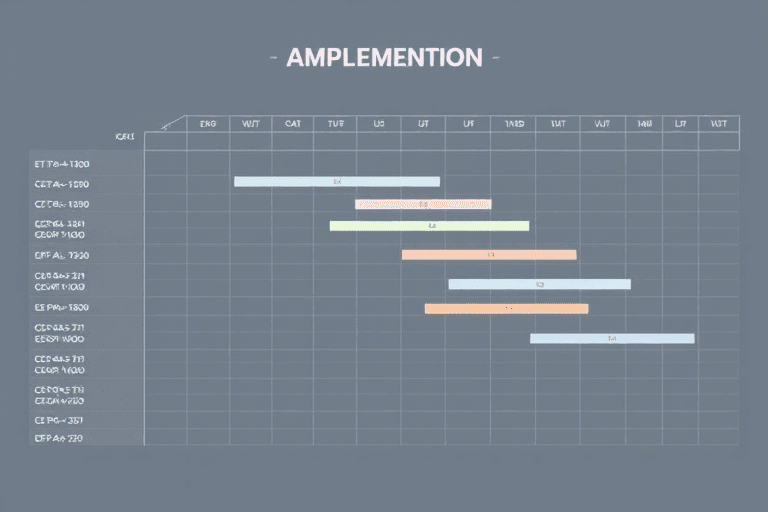 软件实施工计划表怎么做：从制定到执行的完整指南