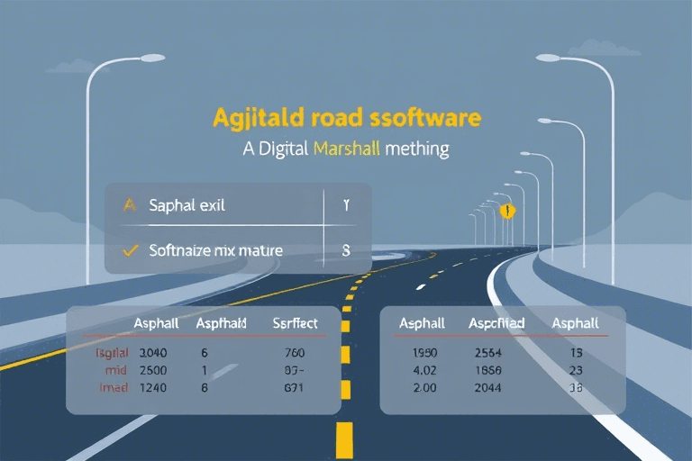 沥青施工配合比计算软件如何实现精准配比与高效施工管理