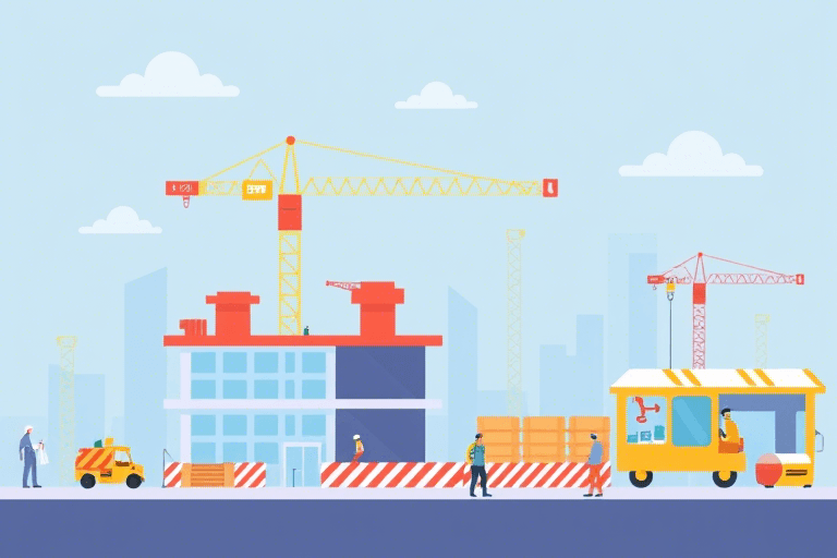 CAD施工现场布置软件如何提升施工效率与安全性？