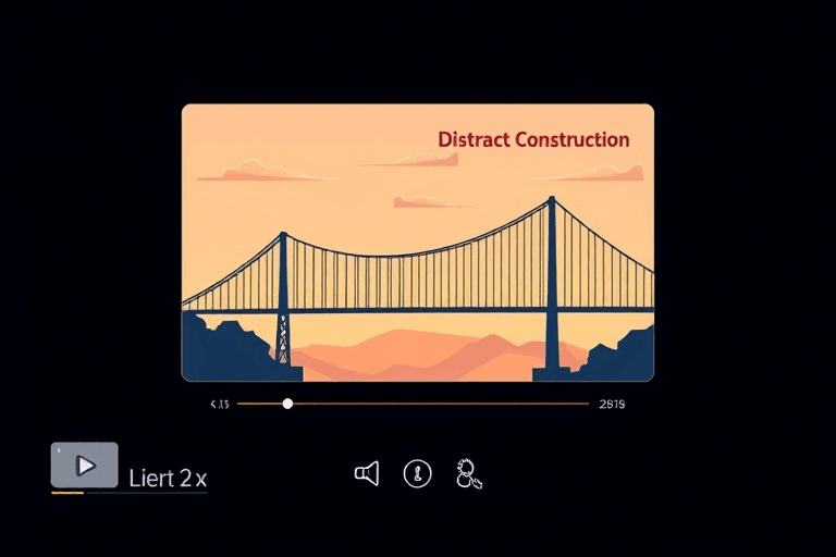 吊桥施工直播视频播放软件如何实现高效稳定传输与实时监控功能