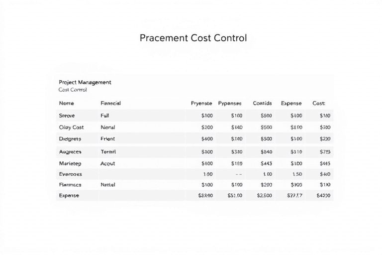 如何制作一份清晰透明的施工软件费用明细表？
