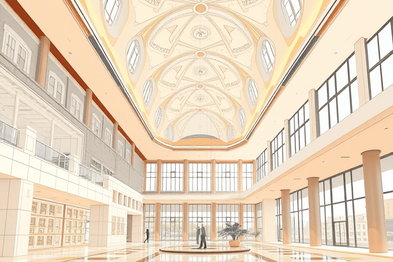 吊顶异形施工图软件如何实现高效精准的复杂空间设计与施工管理