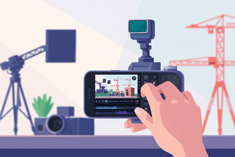 手机摄影圈施工视频软件怎么做？新手必看的全流程指南与实用技巧