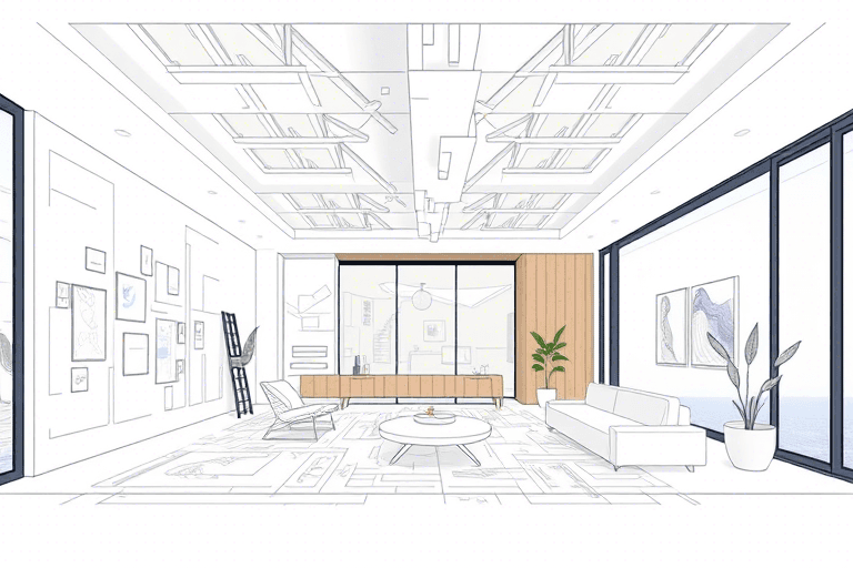 室内施工图纸绘图软件怎么选？如何高效绘制专业施工图？