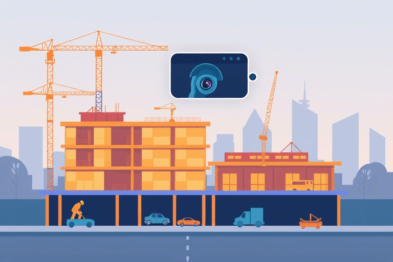 建筑施工的视频的软件怎么开发？如何实现高效施工现场管理与可视化监控？