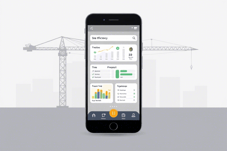 手机施工管理软件怎么做？如何提升工地效率与项目管控力？
