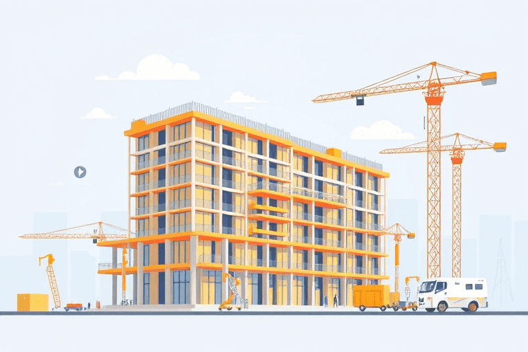 建房施工实景视频播放软件怎么做？如何实现高效工地监控与管理？