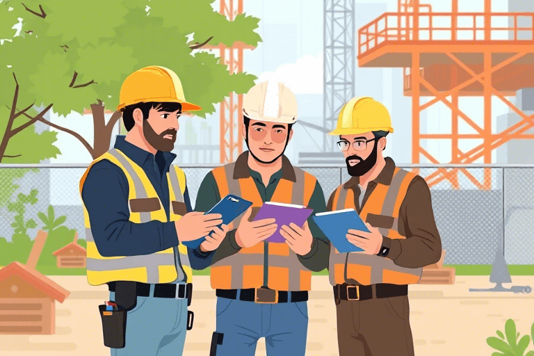 户外施工选择题库软件怎么打造？如何提升施工人员培训效率与安全意识？