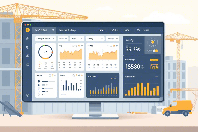 工程施工来料统计软件怎么做？如何高效管理材料数据提升项目效率？
