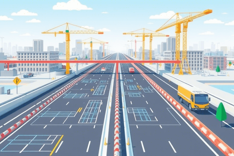 公路施工实拍图纸软件如何实现高效精准的工程管理与可视化呈现