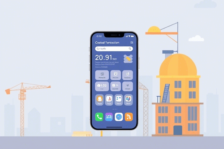 适合手机使用的施工软件如何设计才能提升工地管理效率