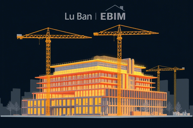 鲁班BIM软件虚拟施工指导怎么做？如何提升建筑项目管理效率与精度？