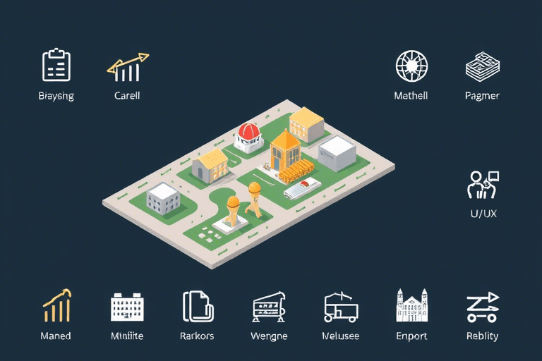 施工现场布置软件图标如何设计才能既专业又实用？
