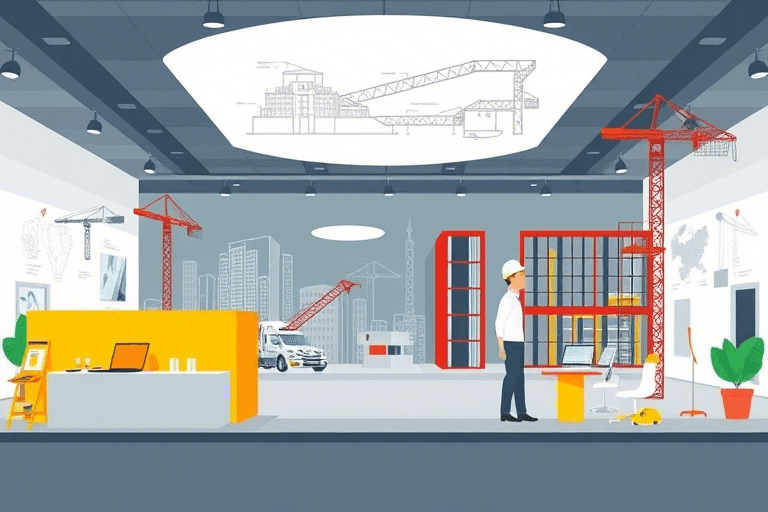 展馆施工图制作软件如何高效实现设计与施工的精准对接