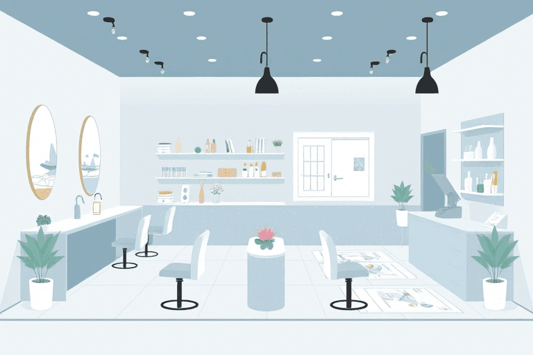 美甲店施工图设计软件如何高效完成空间布局与细节规划